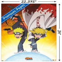 Naruto - Плакат за стена на дуо, 22.375 34