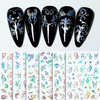 Стикер за нокти за самозалепващ се неценен хартиен стикер за трансфер на изкуство за нокти Маникюр Декал Красови доставки