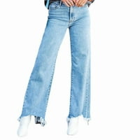 Durtebeua Baggy Jeans for Women Petite дължина на панталони с дънкови панталони