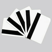 Празен гланц Маг лента ОЕ ПВЦ лични карти здрав двустранен печат за фитнес членски карти контрол на достъпа