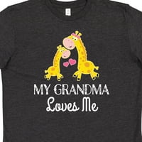 Мастически баба ме обича момичета жираф внучка младежка тениска