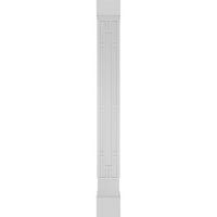 Екена мелница 10 в 8' ч занаятчия класически квадратна неостаряваща Хейстингс Дърворезба колона с стандартен капитал и стандартна база