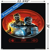 Mortal Kombat - Lin Kuei Wall Poster, 22.375 34