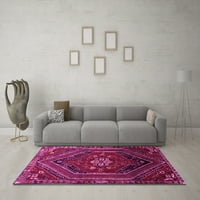 Ahgly Company Indoor Rectangle Персийски розови традиционни килими, 5 '8'