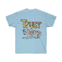 Доверете се на Господа, тениска, вдъхновяваща тениска