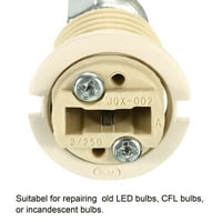 UXCELL кабел олово G светлинна основна гнездо керамична лампа конектор на държача на крушката