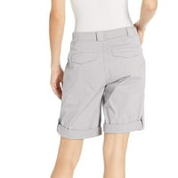 Къси панталони за жени дамски удобни летни къси панталони еластични джобове на талията на небрежни плажни панталони