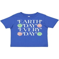 Мастически ден на Земята всеки ден- акварелни цветя подарък за малко дете или тениска за момиче