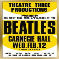 The Beatles - Carnegie Hall Wall Poster, 22.375 34