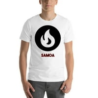 2xl самоа огнена тениска с къс ръкав с недефинирани подаръци