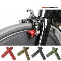 Чифт гумен път сгъваем велосипед V спирачни накладки износване на устойчивост на въглеродни влакна джанти за сменяемо чекмедже тип C скоба спирака каучуков блок