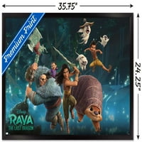 Disney Raya и The Last Dragon - Group Wall Poster, 22.375 34