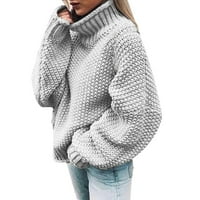 Adviicd Crochet Sweater Женски жилетка Отворен фронт с дълъг ръкав кабел плетен свободен пуловер Кардигани Изходно облекло