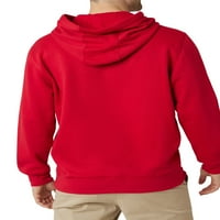 Мъжки ежедневни Полар пуловер качулка, размери ХС до 4ХБ
