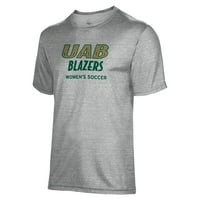 Мъжки сив UAB Blazers Женско футболно име тениска