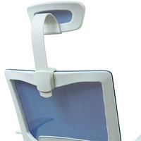 Мебели на Америка Ари съвременна тъкан регулируем офис стол в синьо