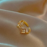 Женски пръстен лек пръстен за подарък пръстен с пръстен