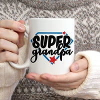 Забавна чаша - супер дядо чаша -христимани подаръци дядо кафе чаша от внучка внук
