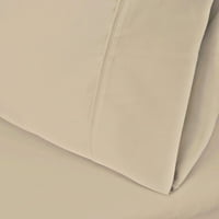 Superior Egyptian памучен комплект възглавници, стандартен, тен