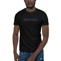 Turbotville ретро стил с къс ръкав от памучна тениска от неопределени подаръци