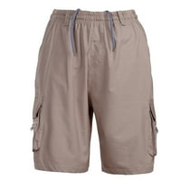 Товарни панталони за мъжки небрежни панталони на външни панталони с цип джобни шорти