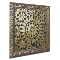 Търговска марка изобразително изкуство мароканско злато трети платно изкуство по цвят Пекарна, злато украсена рамка