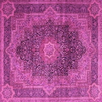 Ahgly Company вътрешен правоъгълник медальон розови традиционни килими, 8 '10'