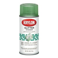 Krylon Glitter Shimmer Spray Paint, Oz., Бляскаво зелено