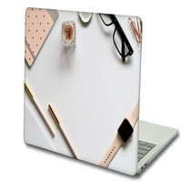 Kaishek Hard Case Shell Cover, съвместим с най-новия MacBook Air Model A1932 A2179 A M1, USB Type-C Pink Series 0341