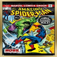 Marvel Comics - Amazing Spider -Man Wall Poster, 22.375 34 Framed