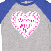 Тениска за подаръци за сладурче с розови сърца на мама на мама