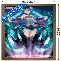 Hatsune Miku - Плакат за проекция на стената, 14.725 22.375