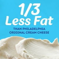Филаделфия с намалено съдържание на мазнини крема сирене с по-малко мазнини, вана Оз