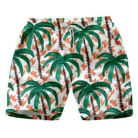 Colisha Men Shorts Флорални щампа къси горещи панталони джобове мини панталони удобни летни тегличи d m