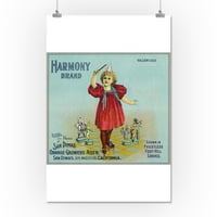 Сан Димас, Калифорния - Цитрусов етикет на марката Harmony