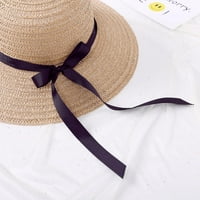 Възрастен модна слънчева шапка Рибар шапка басейн шапка на открито кофа Елегантна флопи плажна шапка Голяма брим Женска шапка