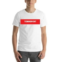 2xl супер червен блок Tobinsport с къс ръкав тениска с неопределени подаръци