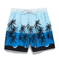 Мъжки летни ежедневни фитнес бодибилдинг отпечатани джобове плаж шорти панталони