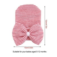 Worallymy Baby Beanie Unise Новородени капачки Подаръци за рожден ден удобно носене на дрехи Декорация на малки деца Аксесоари