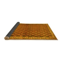 Ahgly Company Indoor Rectangle Персийски жълти традиционни килими, 2 '4'