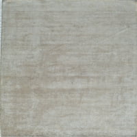 Килими Америка Сандра 6195D Каменна проверка Графит Твърдо съвременен сив килим, 8'x10 '