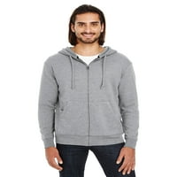 Unise Clementine Triblend French Terry Full-Zip